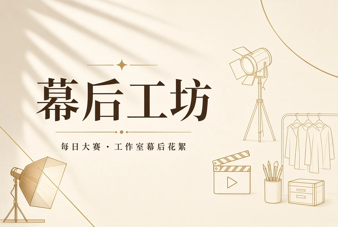 赛事后台制作与现场安全主题视觉